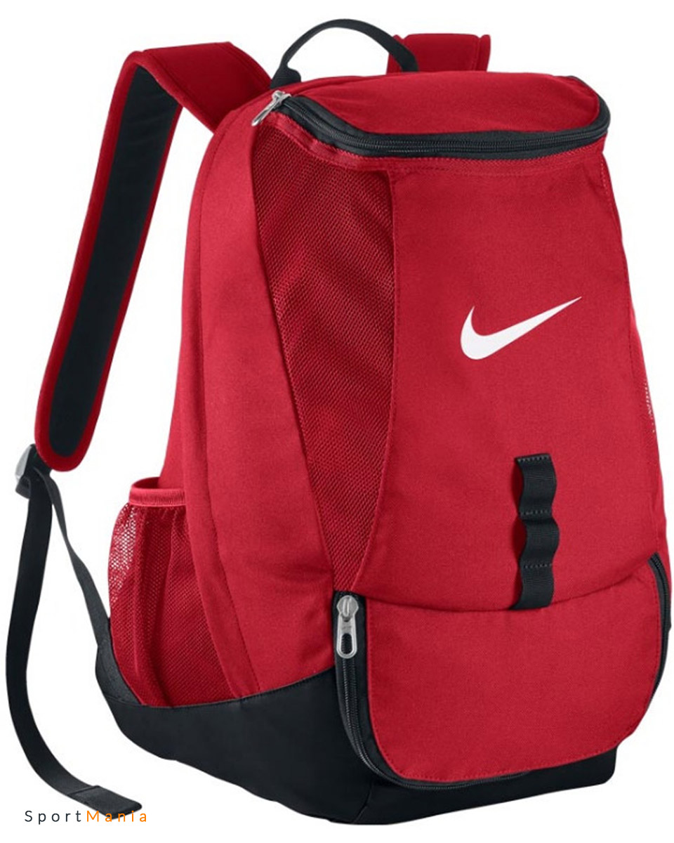 BA5190-657 Рюкзак Nike Club Team красный, черный