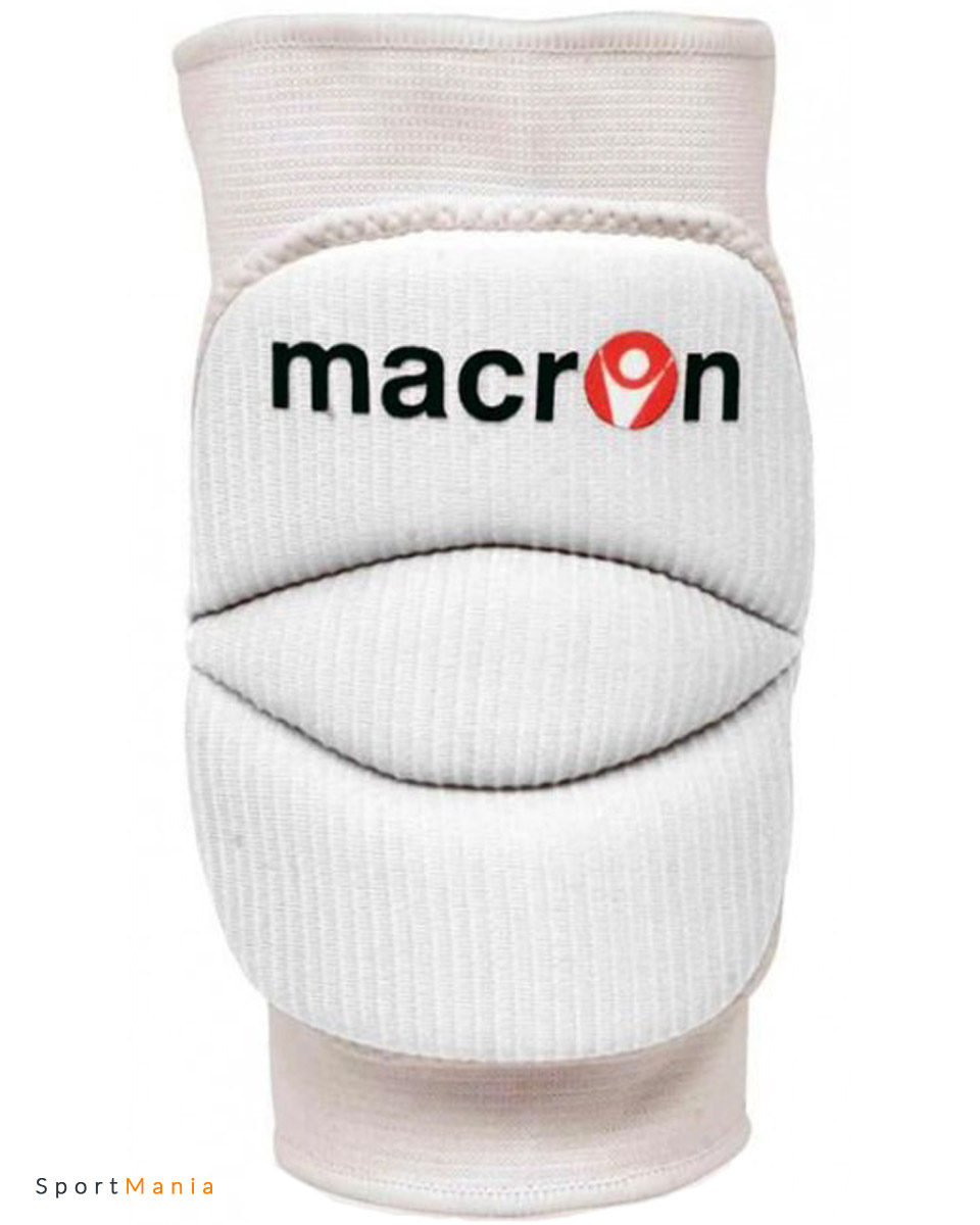 20310100 Волейбольные наколенники Macron Wall белый