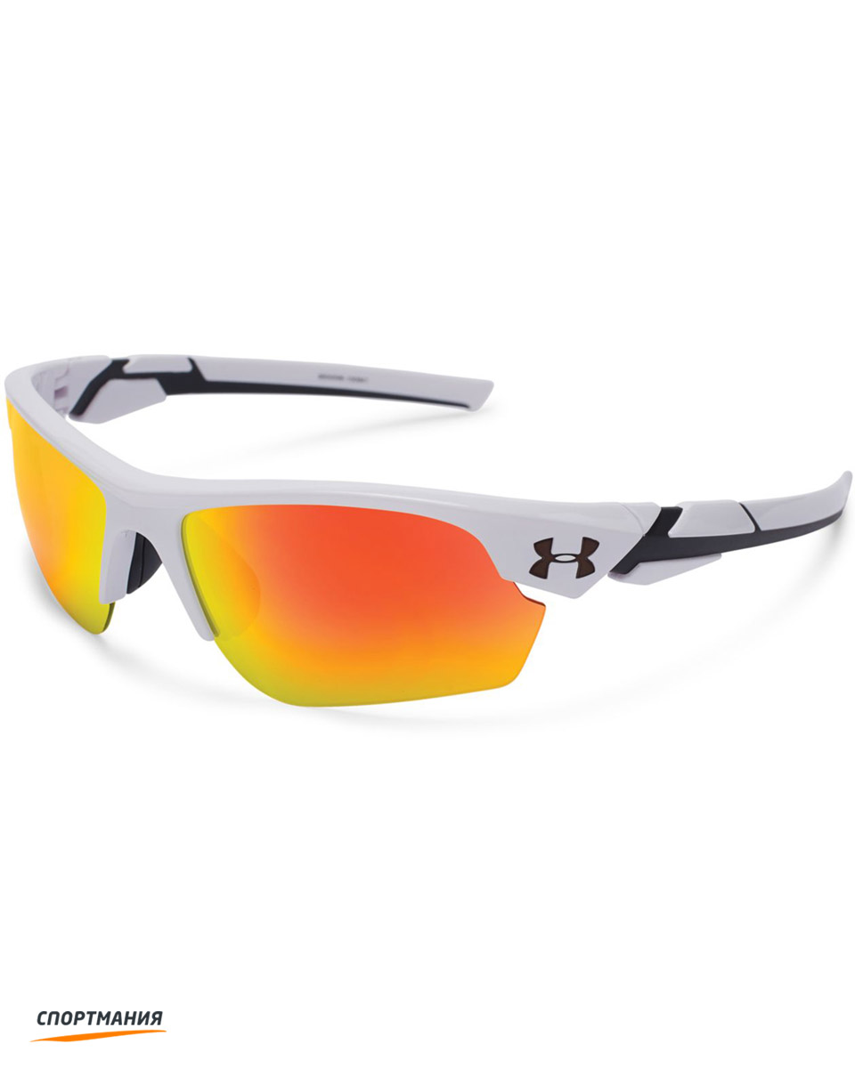 1302671-115 Очки солнцезащитные Under Armour Windup Sunglasses белый, оранжевый