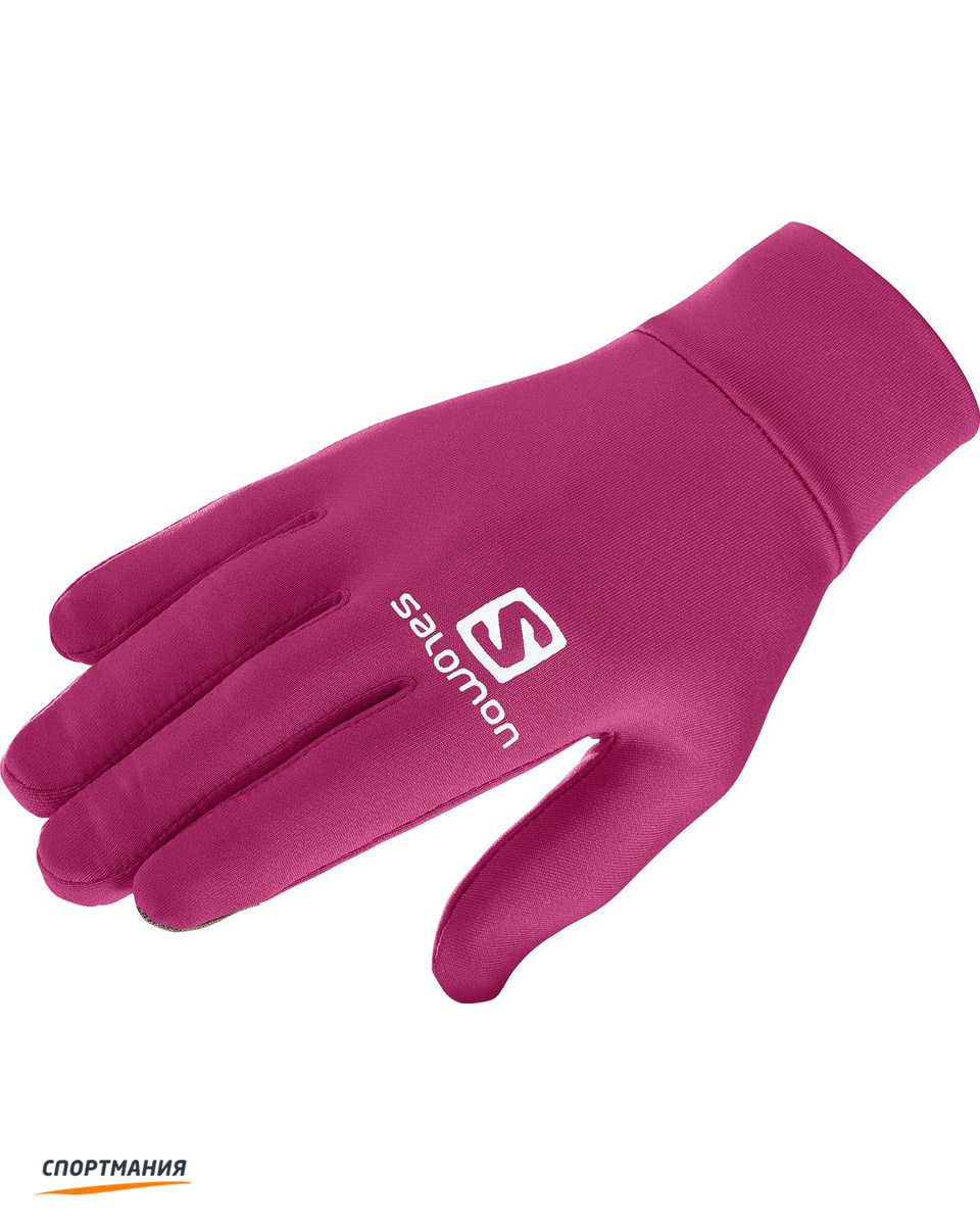 L40420700 Женские перчатки Salomon Agile Warm Glove U розовый