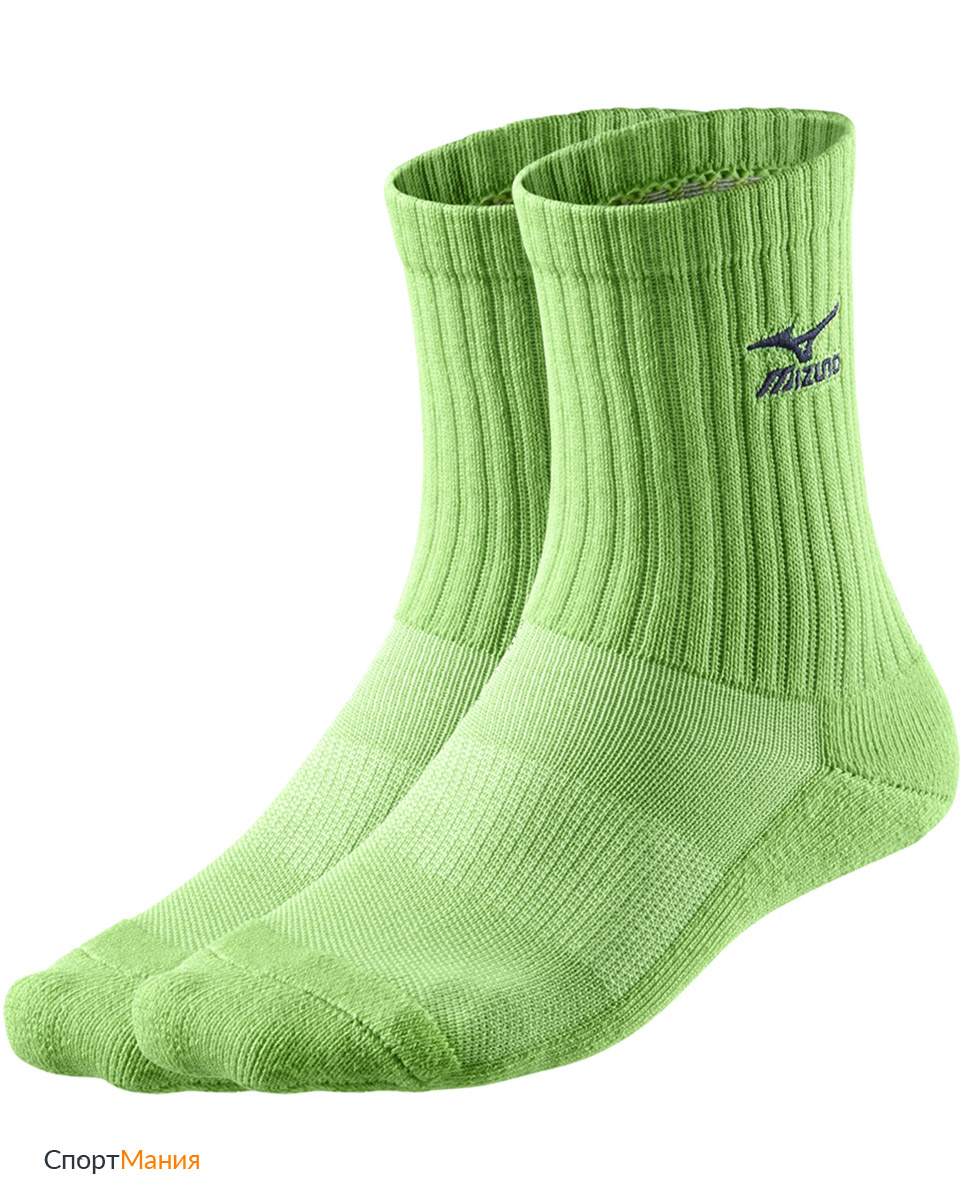 67XUU7151-35 Носки Mizuno Volley sock medium светло-зеленый