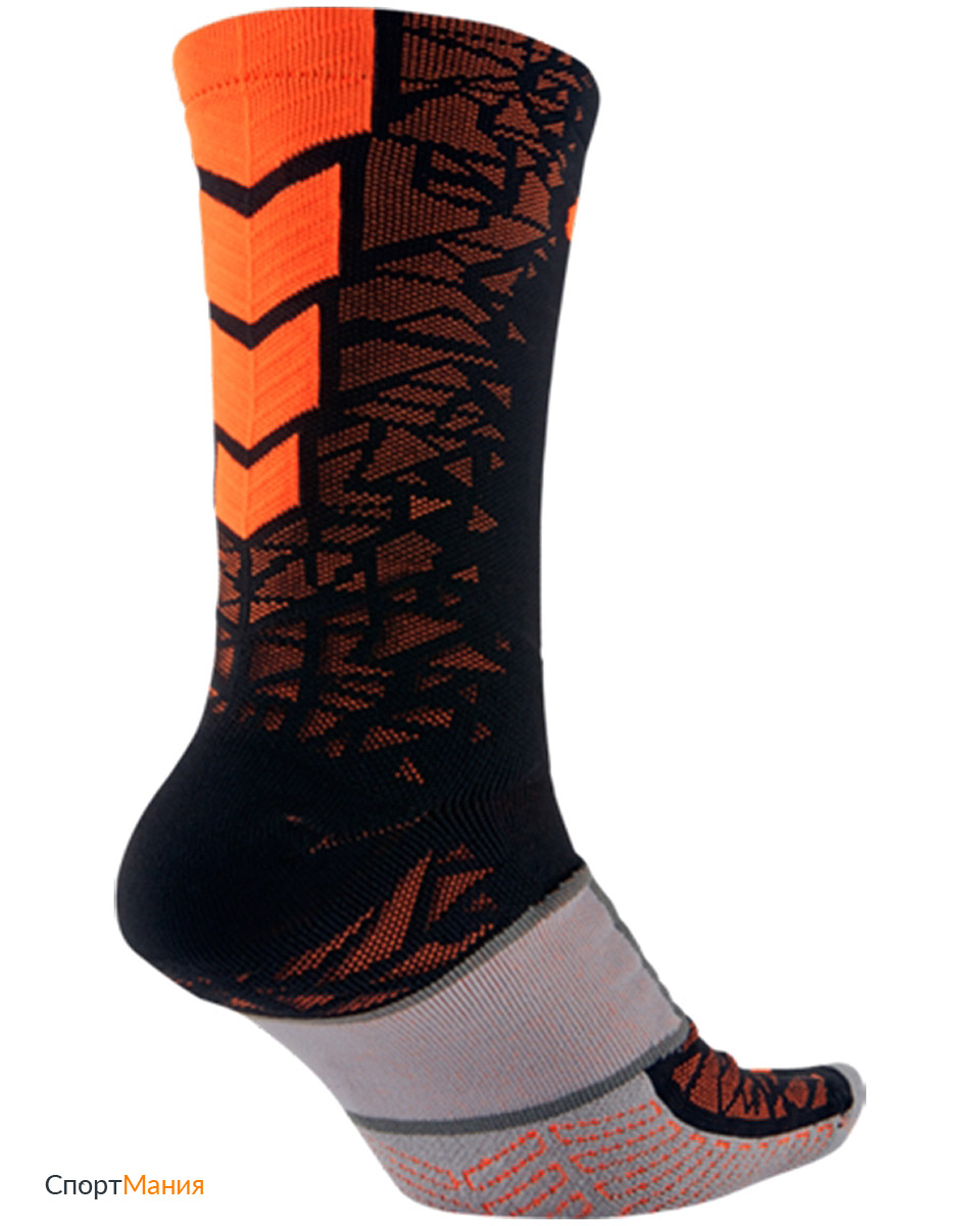 SX5027-081 Футбольные носки Nike Hypervenom Matchfit черный, оранжевый