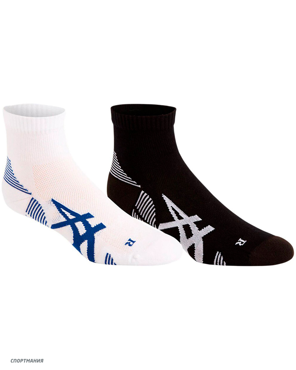 3013A238-100 Носки Asics 2PPK Cushioning Sock белый, синий
