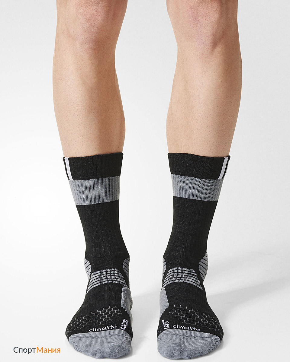 AO3337 Носки Adidas Id Socks Com черный, серый