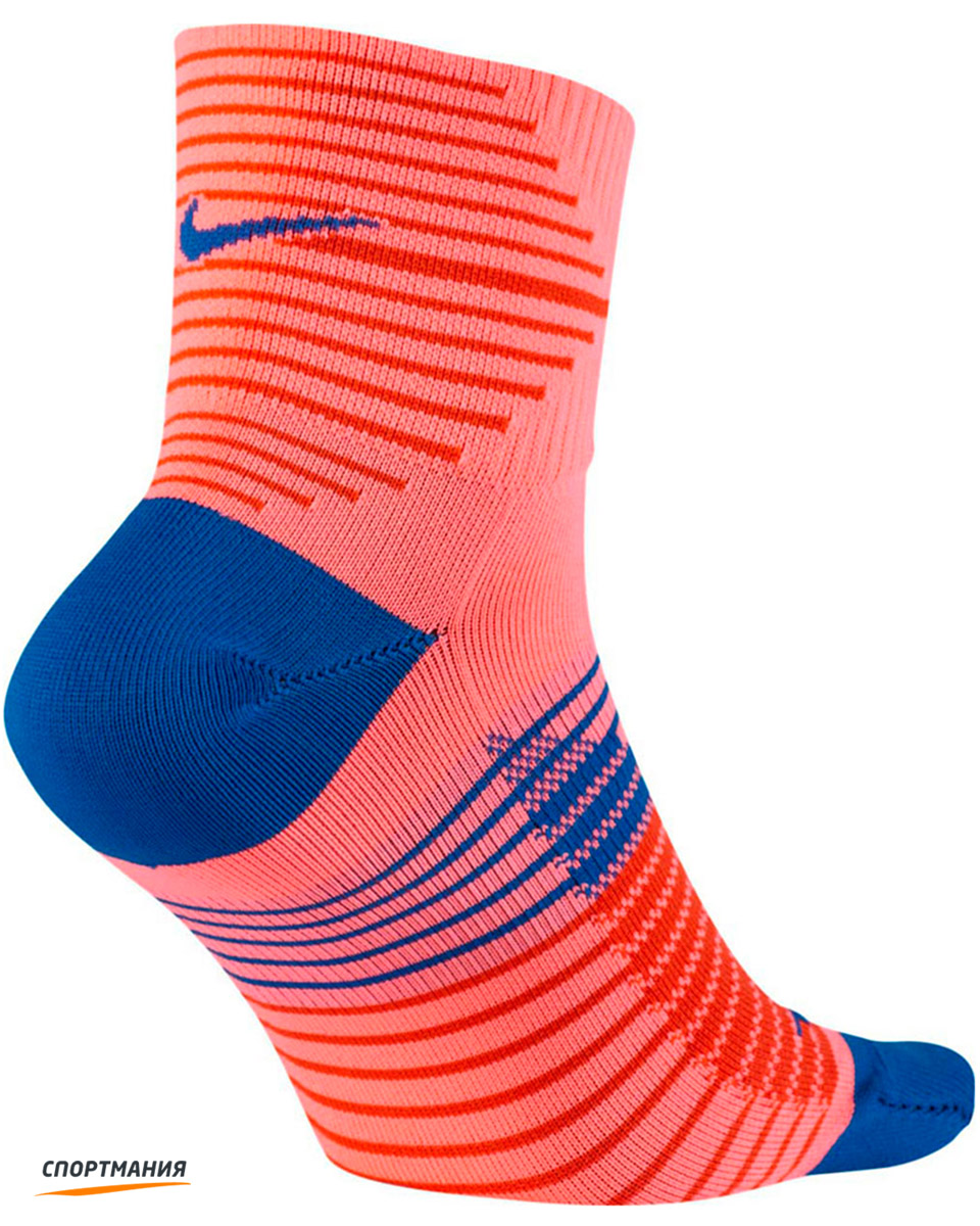 SX5197-676 Носки Nike Lightweight Quarter Running Sock оранжевый, синий