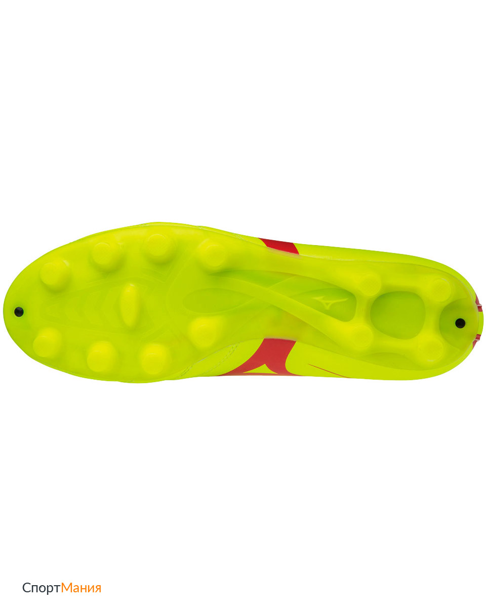 P1GA1824-45 Футбольные бутсы Mizuno Monarcida Neo Md светло-зеленый, красный