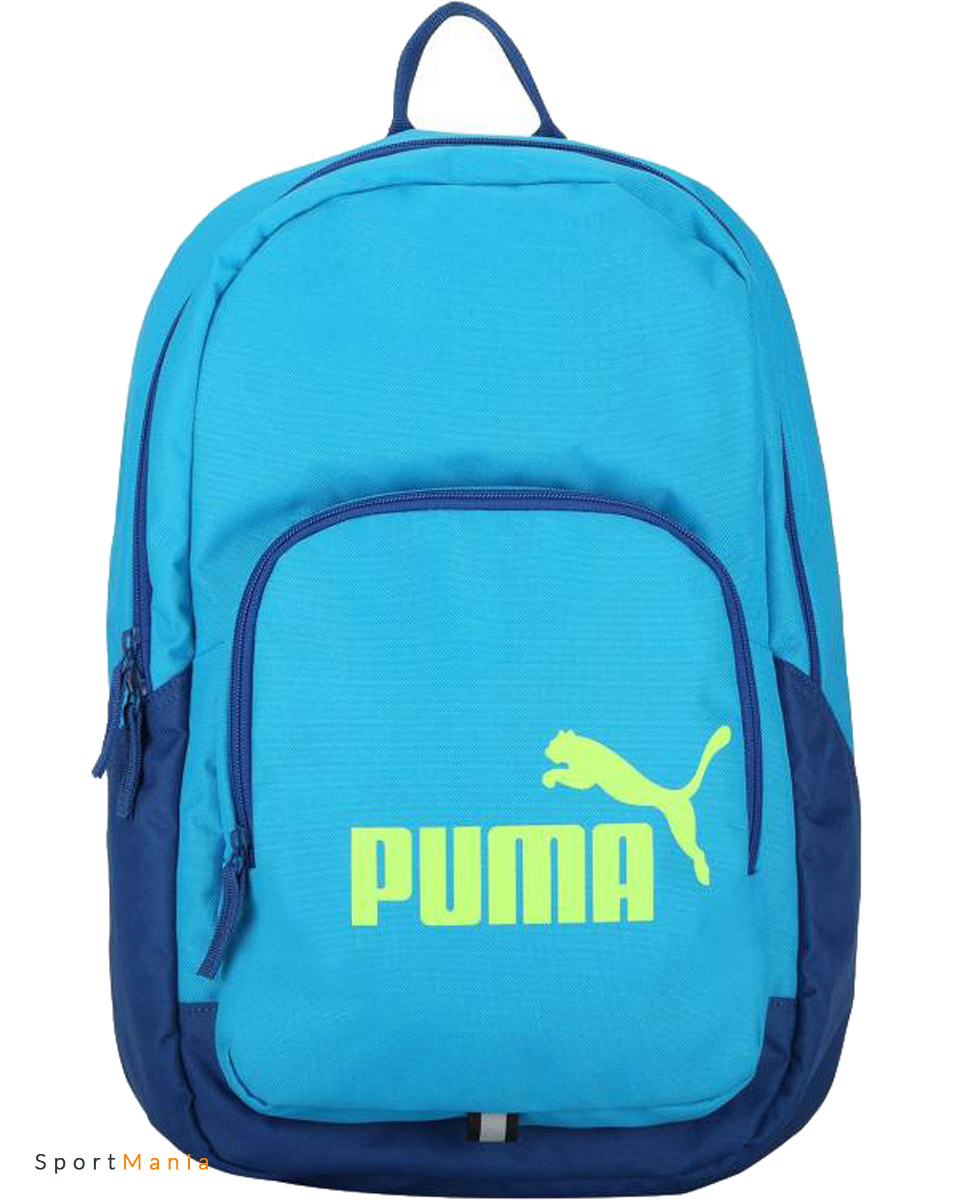 07358914 Рюкзак Puma Phase голубой, темно-синий