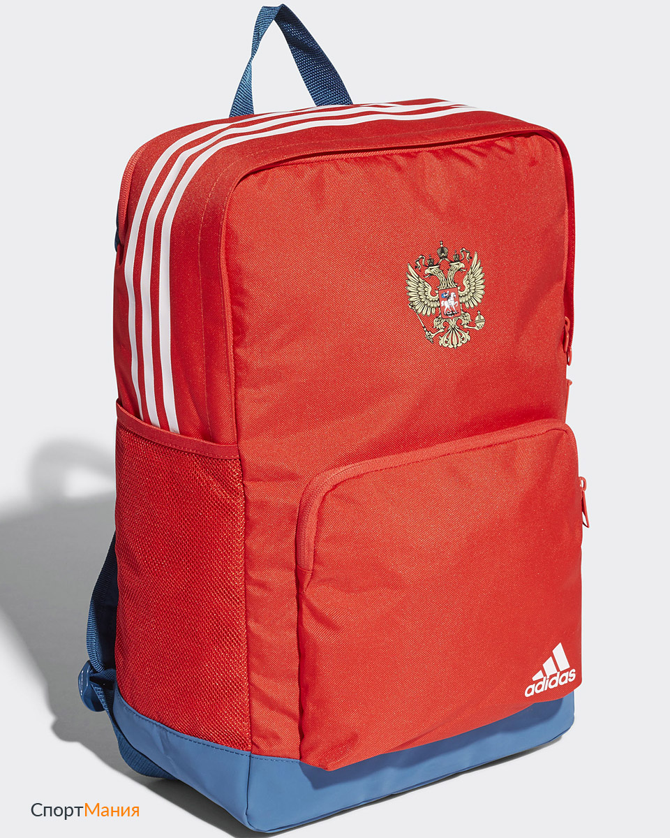 CF4985 Рюкзак сборной России по футболу Adidas RFU красный, темно-синий, белый