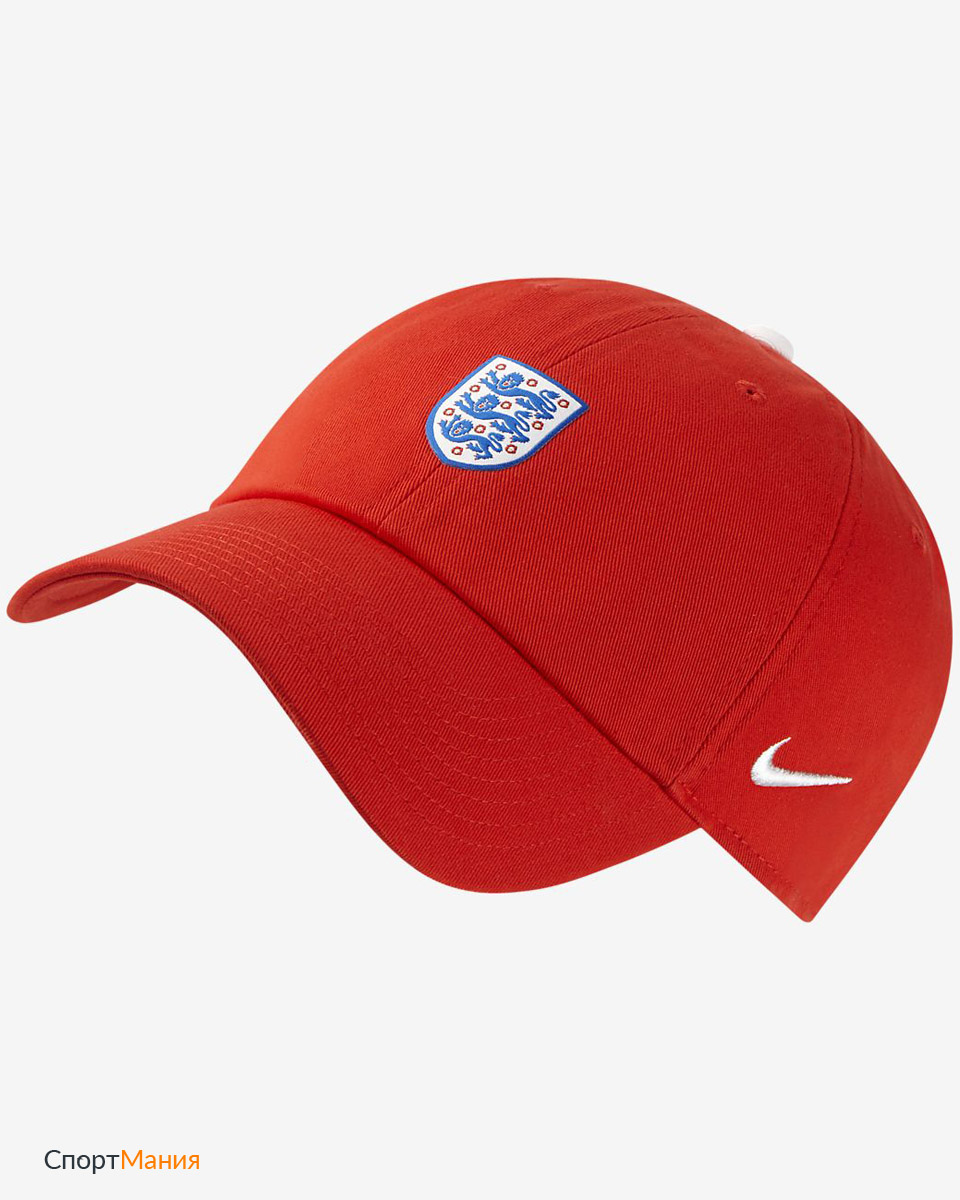 881712-600 Бейсболка Nike England H86 Core красный