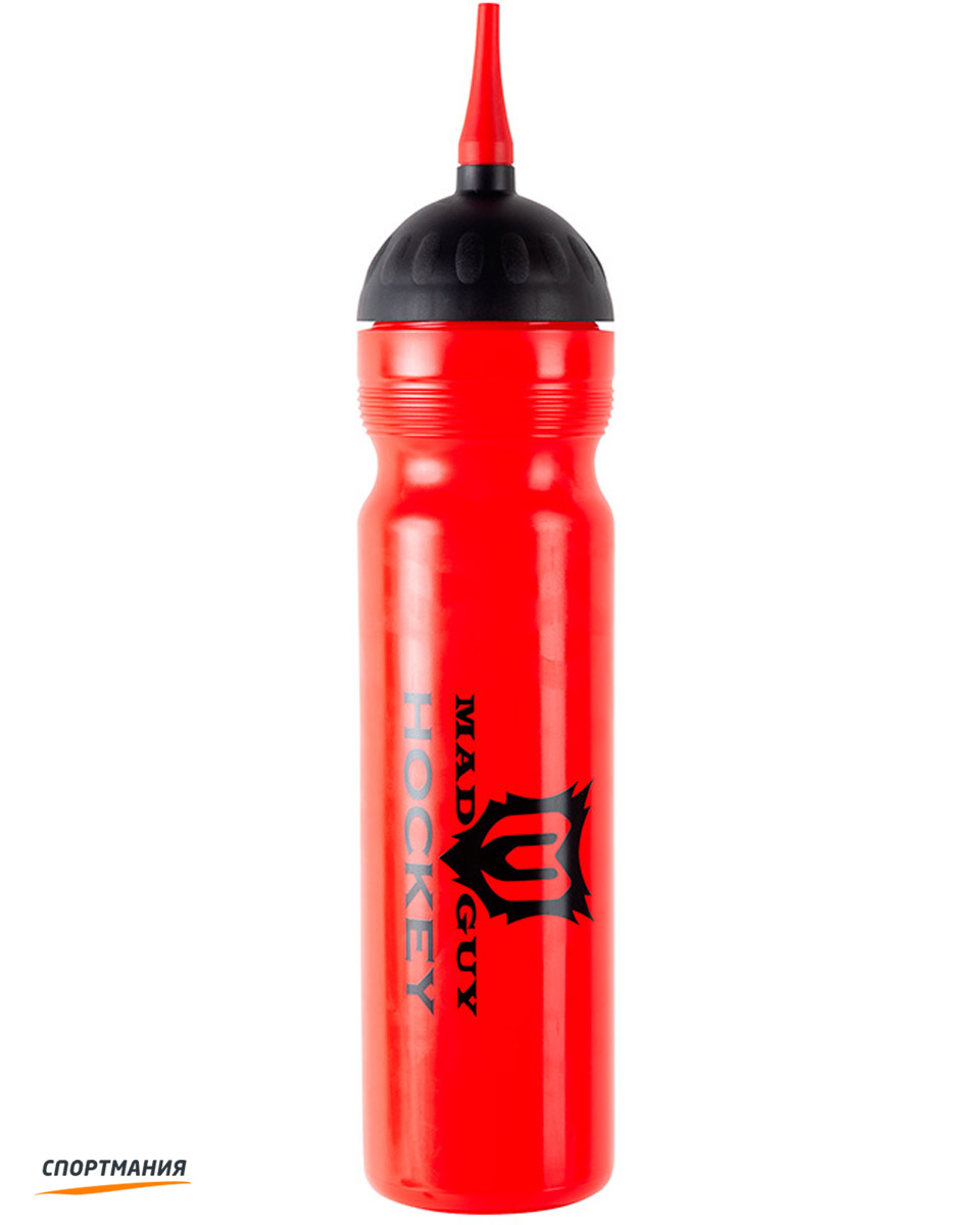 MAD GUY 1000 ML(красный) Бутылка для воды Mad Guy 1 л красный, черный
