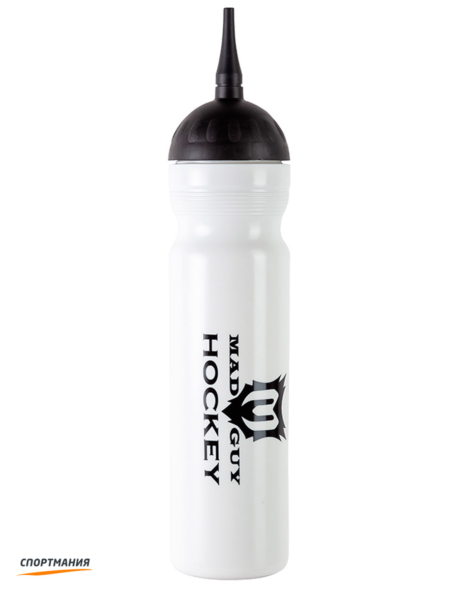 MAD GUY 1000 ML(белый) Бутылка для воды Mad Guy 1 л белый, черный
