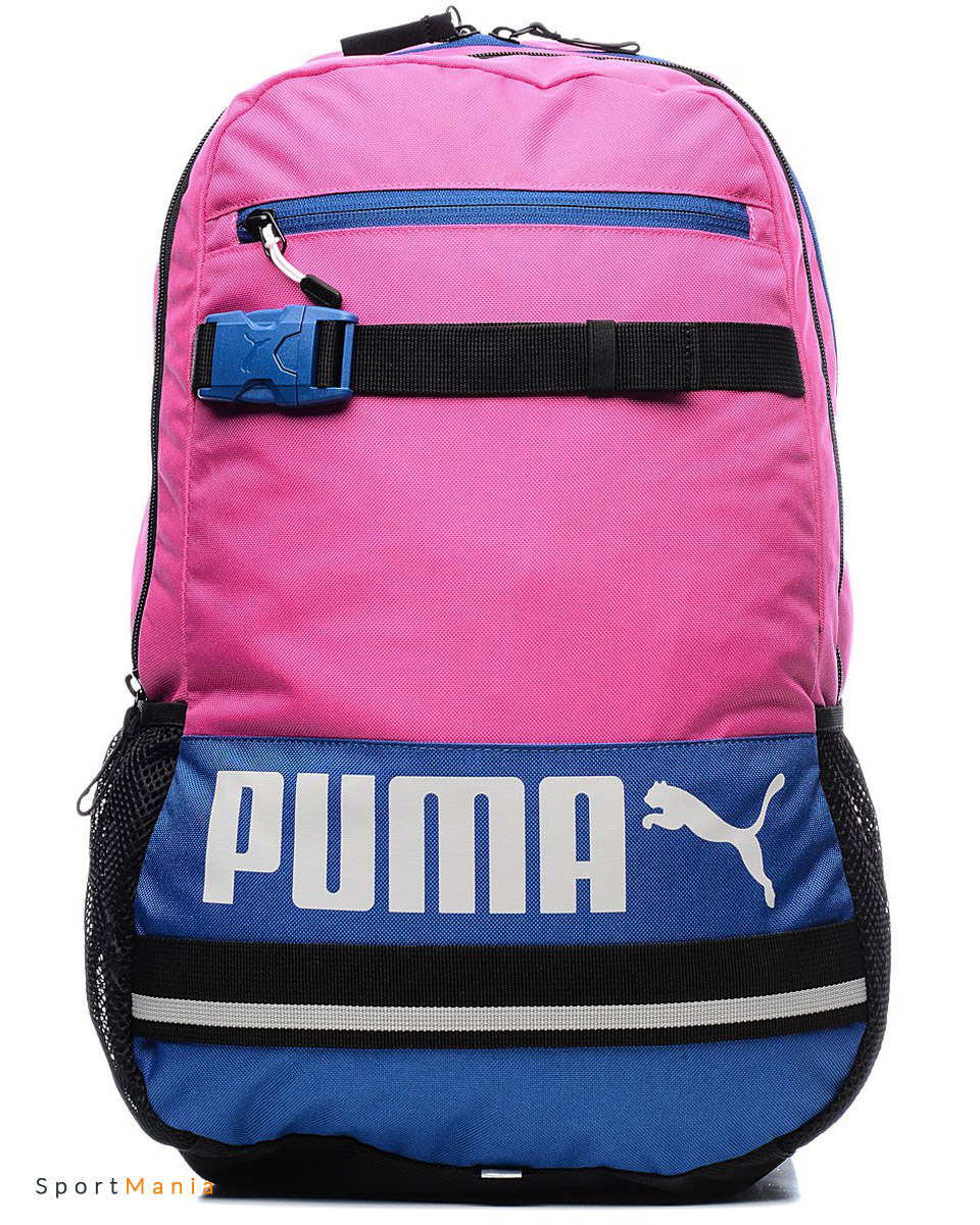07339319 Рюкзак Puma Deck розовый, синий, черный