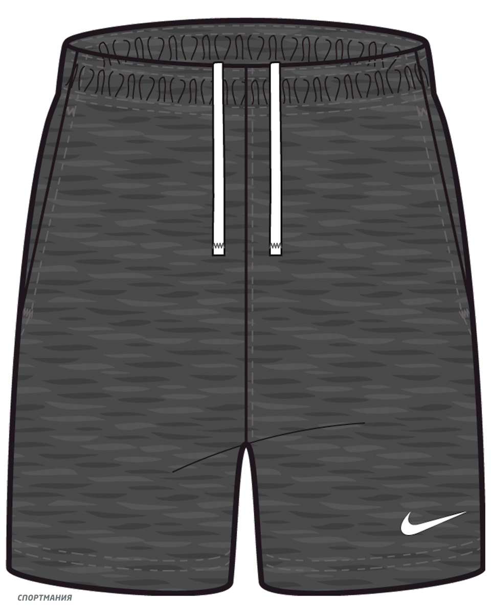 CW6910-071 Шорты Nike Team Club 20 Short темно-серый, белый