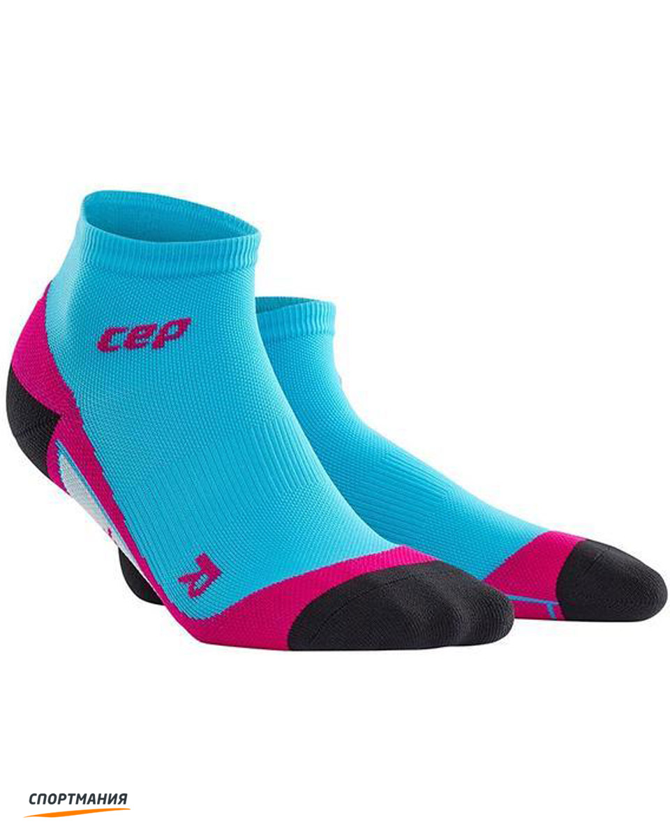 C090W-R4 Женские компрессионные носки CEP C090W оранжевый, розовый