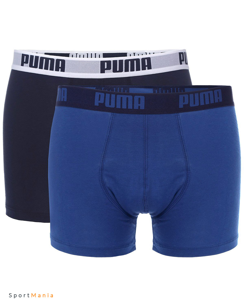 88886960 Трусы Puma Basic Boxer темно-синий, синий