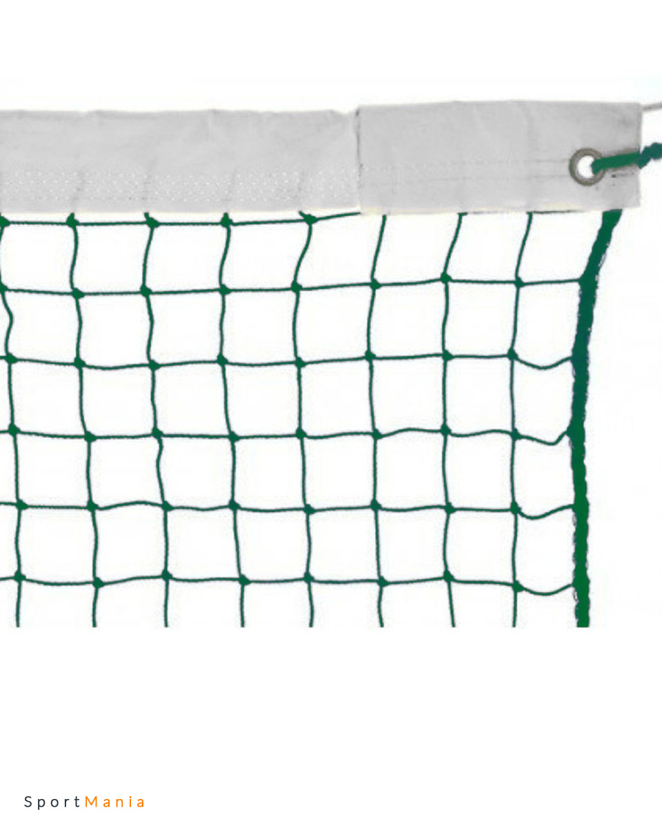 1280- 35 Сетка для большого тенниса (d 3,5 мм) белый, зеленый