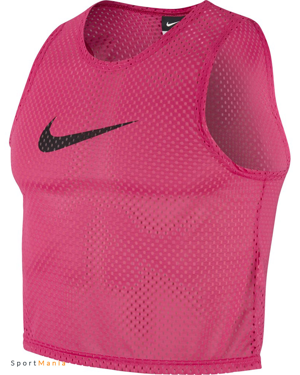 910936-616 Манишка Nike Training Bib розовый, черный