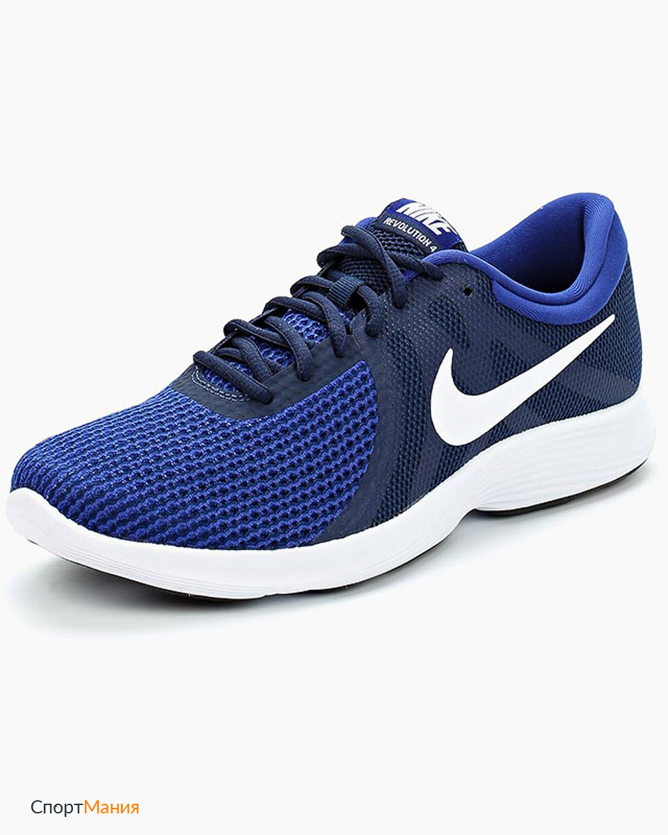 AJ3490-414 Кроссовки Nike Men's 4 синий, темно-синий, белый мужчины синий, темно-синий, белый
