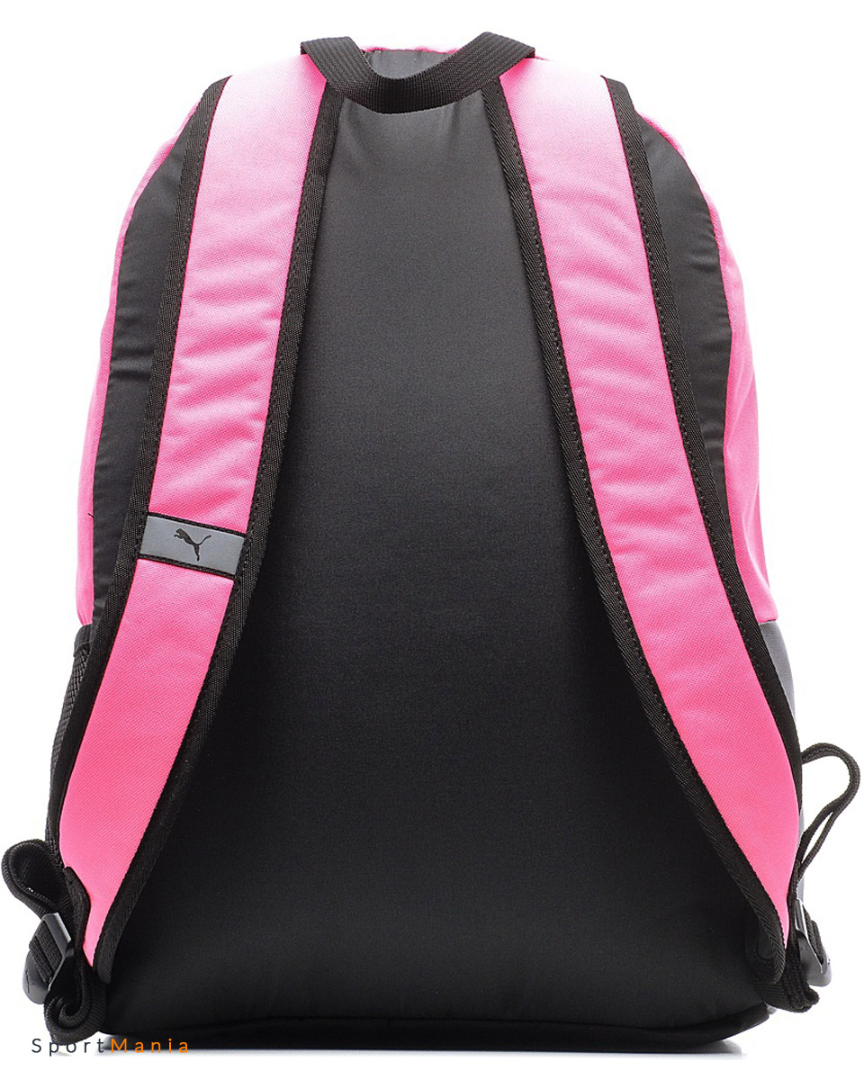 07441303 Рюкзак Puma Phase II розовый, серый, черный