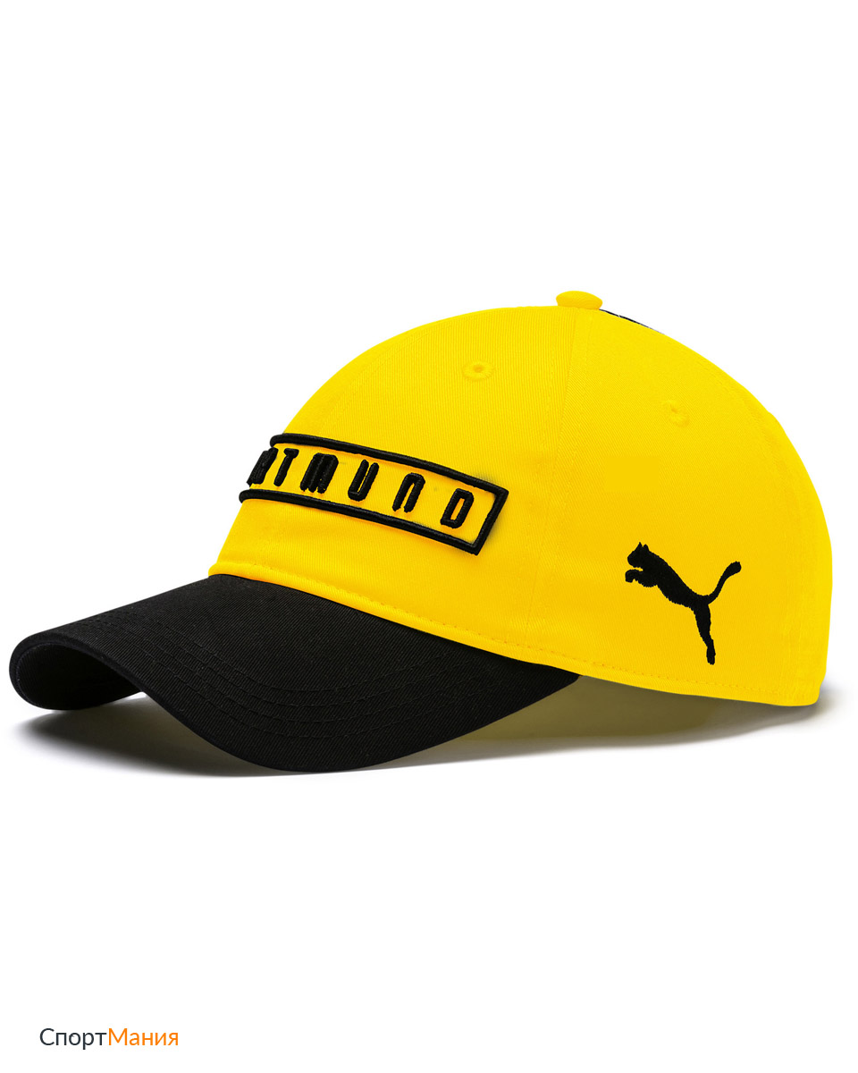 2207901 Бейсболка Puma BVB Fan Cap желтый, черный
