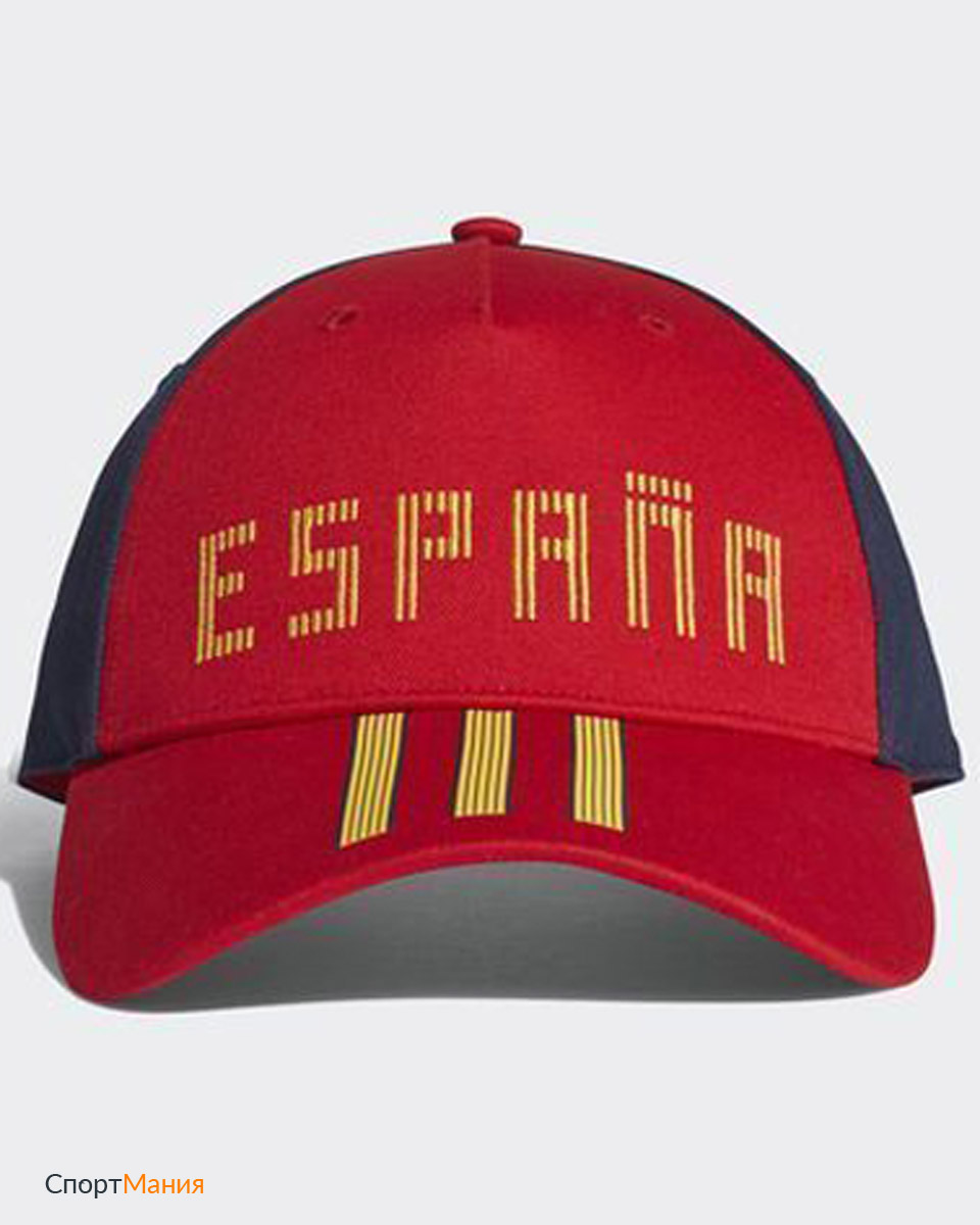 CF5193 Бейсболка Adidas CF Cap Espana красный, темно-синий