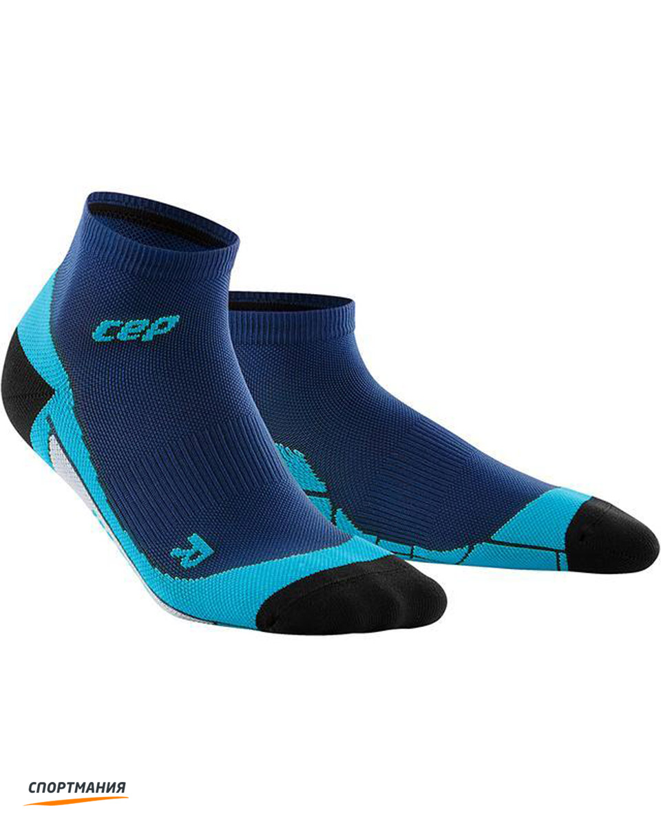 C090W-NS Женские компрессионные носки CEP C090W темно-синий, голубой