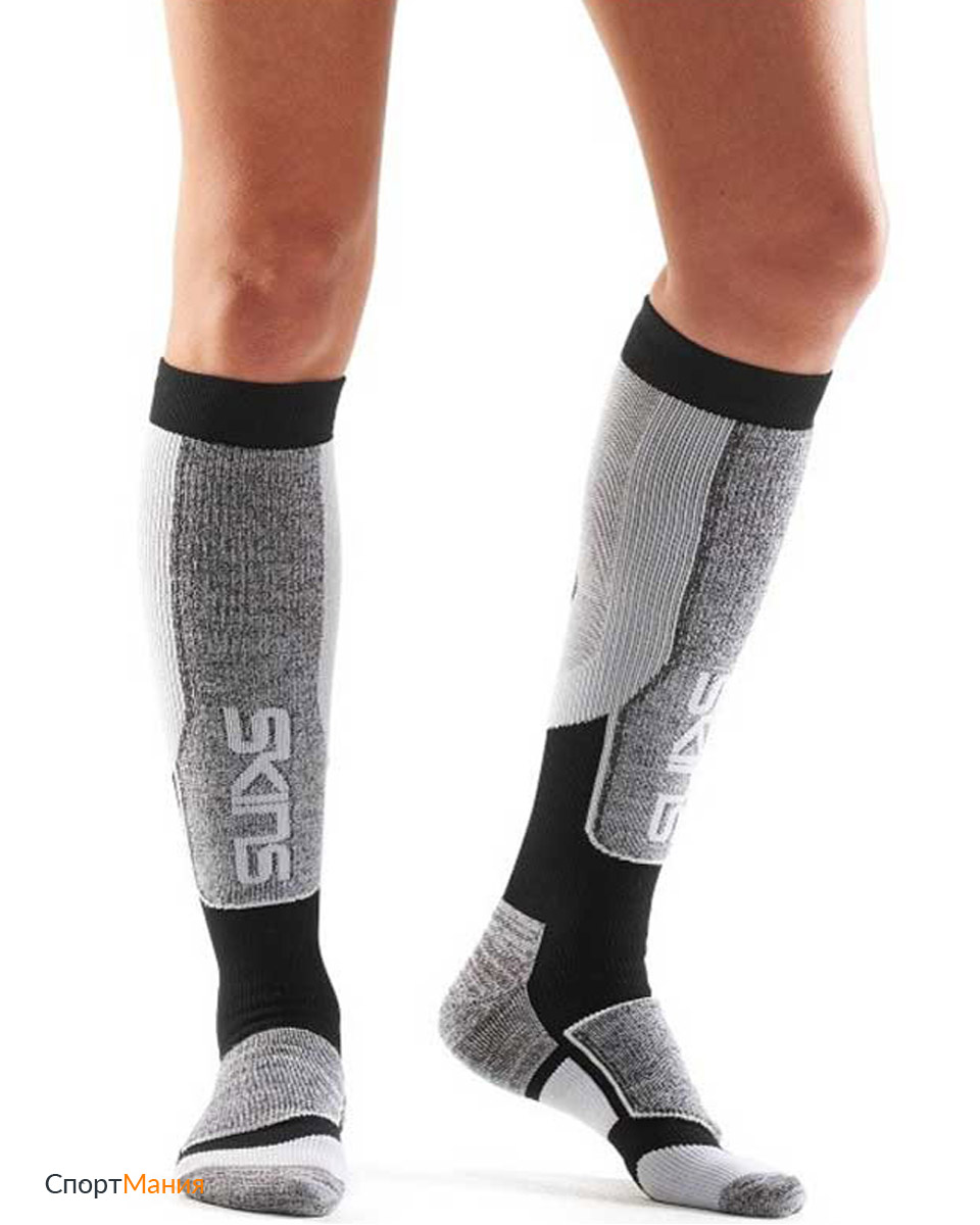 ES00029360033 Женские компрессионные гольфы Skins Essentials Activ Thermal Compressions Socks W
 сер