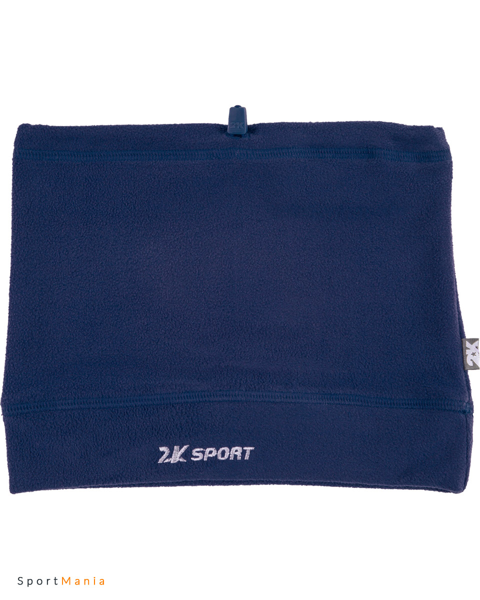 124025-2 Шарф-трансформер 2K Sport Classic темно-синий