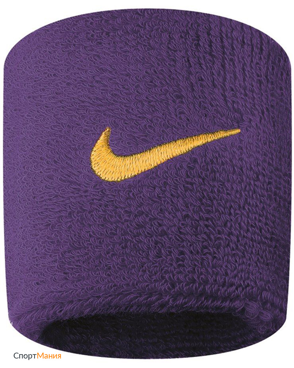 N.NN.04.512.OS Напульсники Nike Swoosh Wristbands фиолетовый