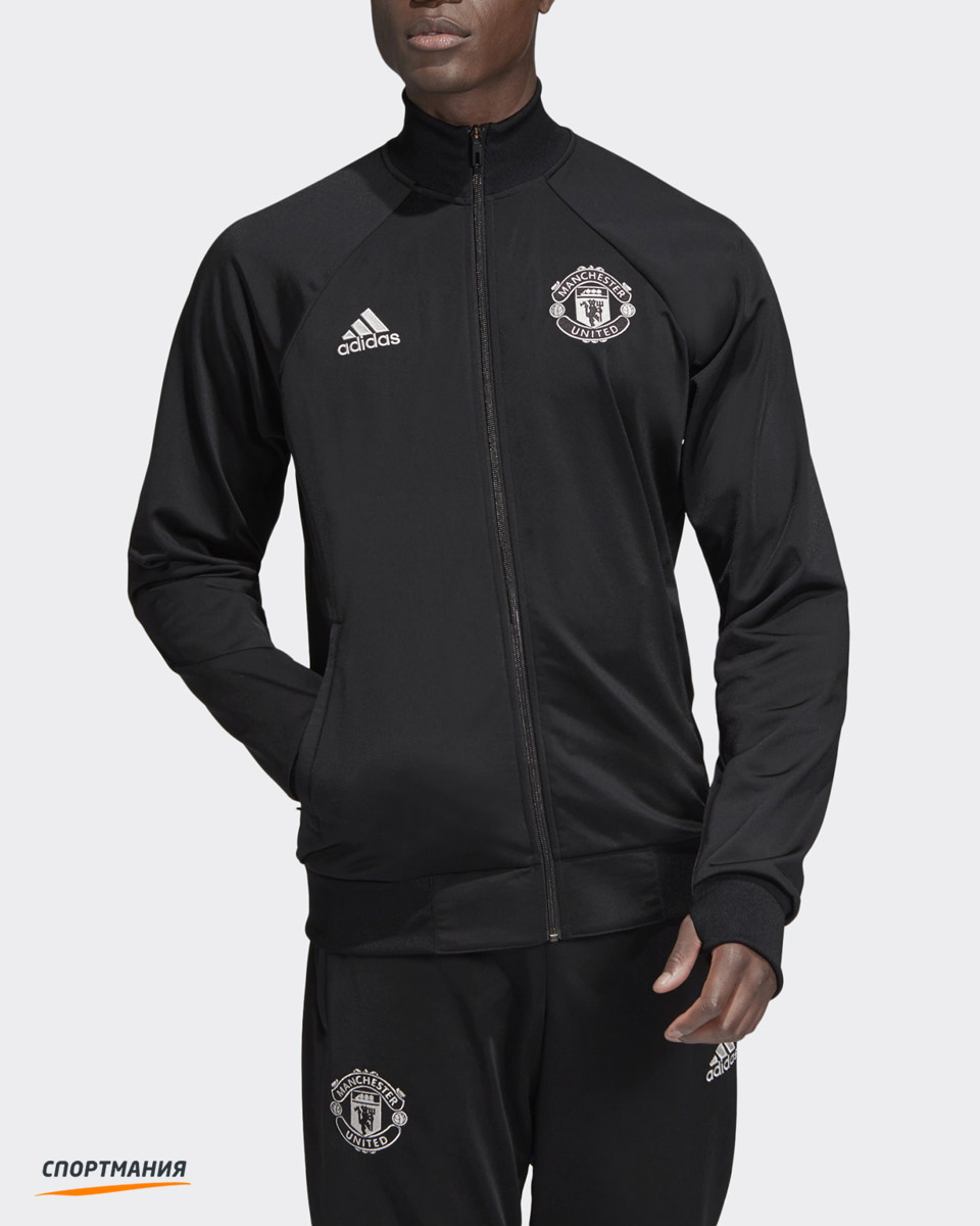 DX9082 Олимпийка Adidas MU FC Icons черный, белый мужчины цвет