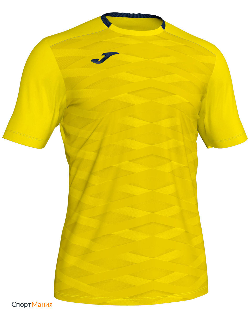 101290.903 Детская регбийная футболка Joma Myskin Academy желтый, черный