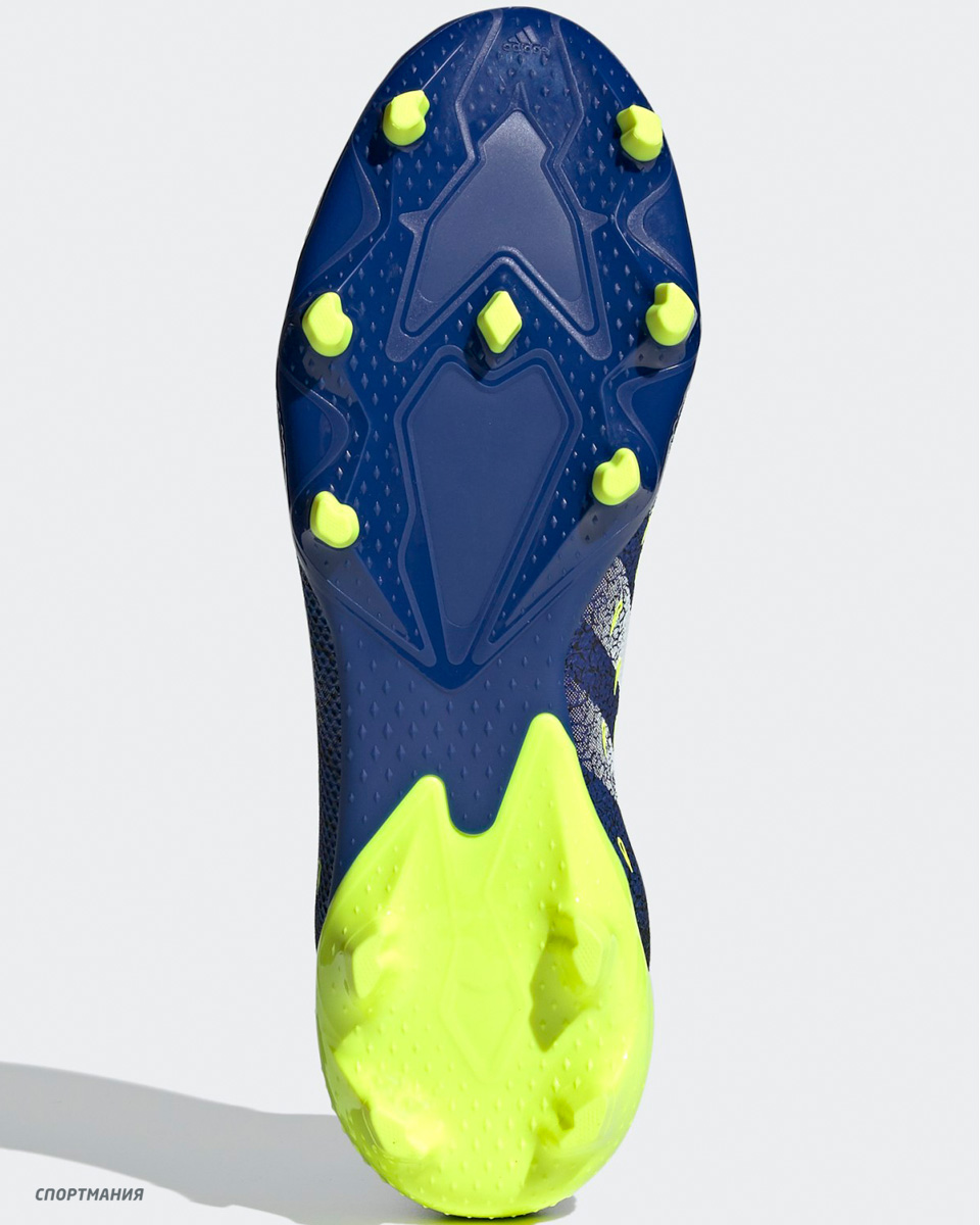 FY0610 Бутсы Adidas Predator Freak .3 FG черный, синий, белый, салатовый  мужчины цвет черный, синий, белый, салатовый