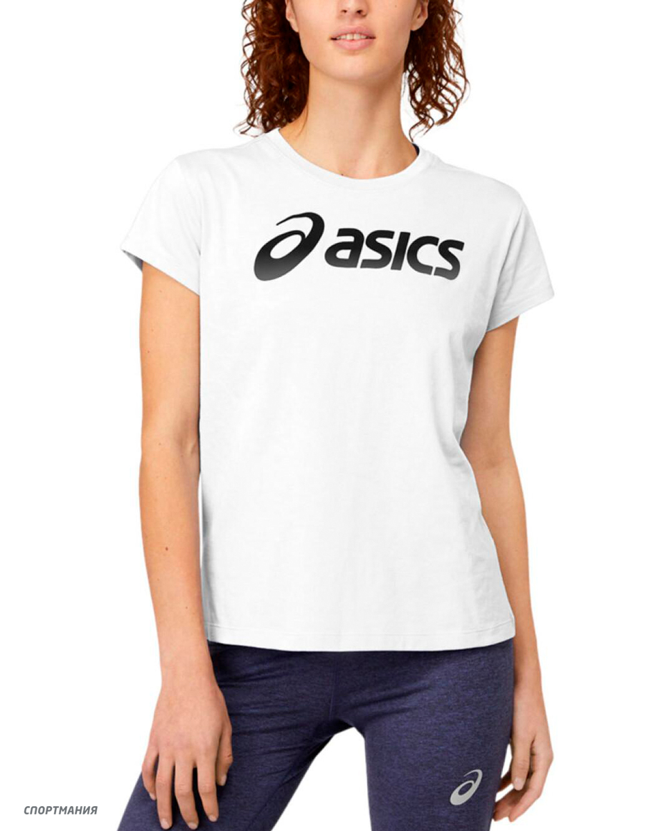 2032C057-102 Футболка Asics Asics Big Logo белый, черный