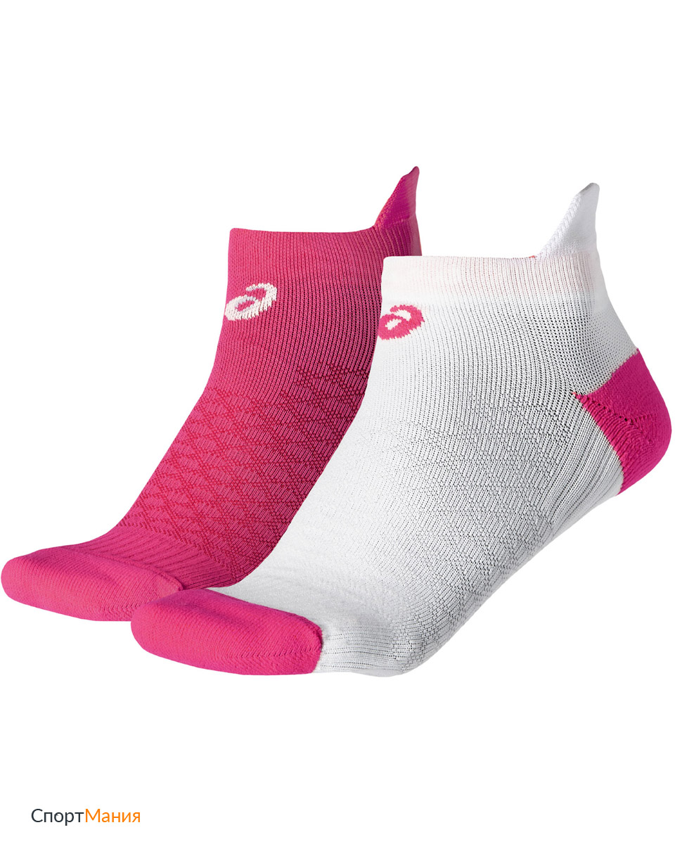 130887-0688 Беговые носки Asics Womens sock (2 пары) розовый, белый