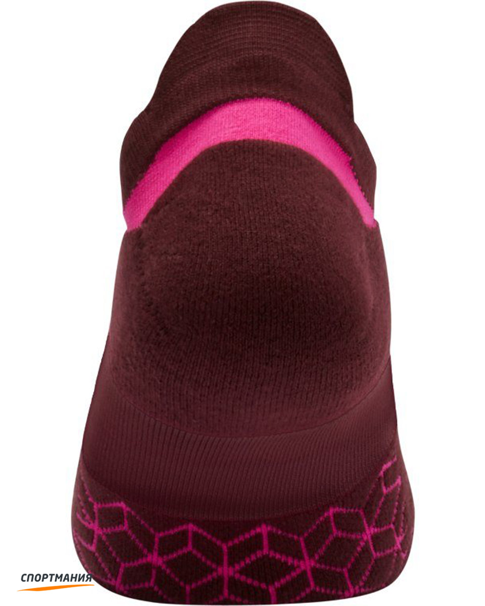 SX5462-652 Носки Nike Elite Cushioned No-Show Running красный, розовый