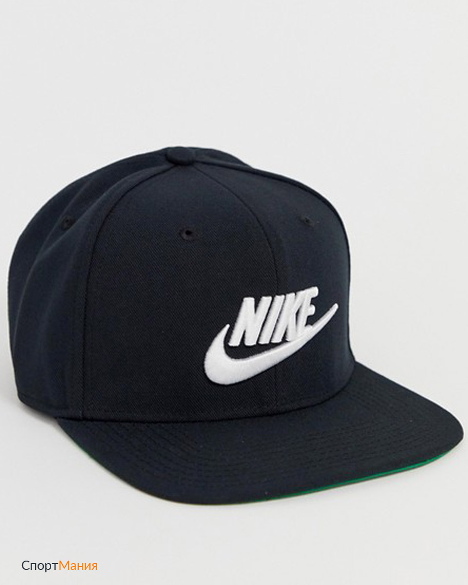 891284-010 Бейсболка Nike NSW Pro Cap Futura черный, белый