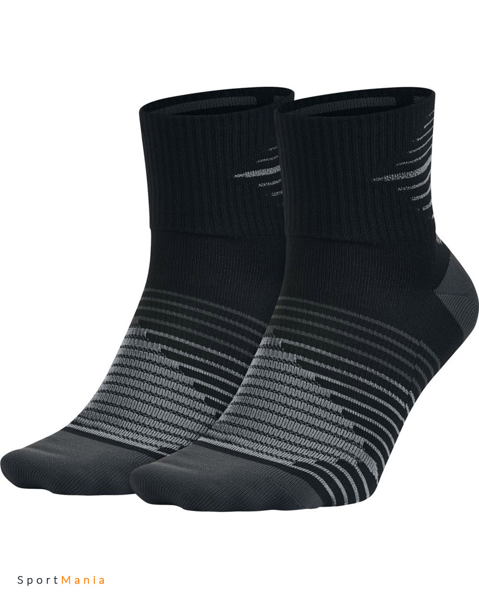SX5198-010 Носки спортивные Nike  черный, серый