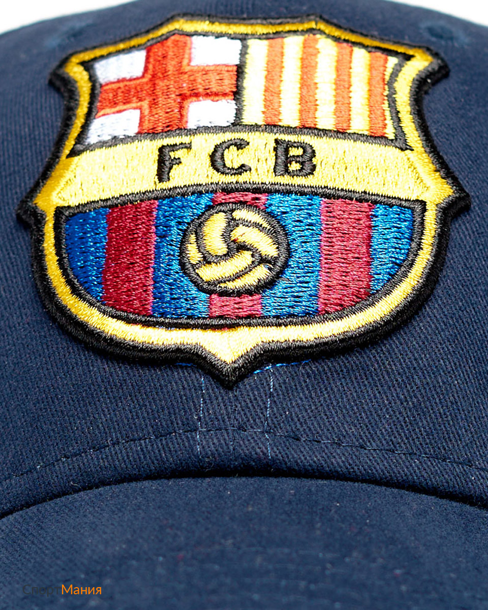 107732 Бейсболка подростковая Atributika&Club Barcelona FC темно-синий