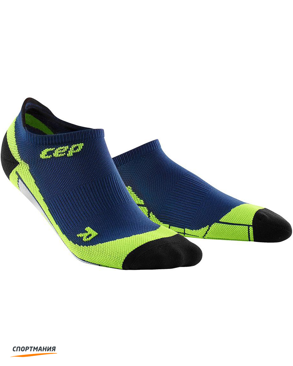 C00M-NS Низкие носки CEP C00M темно-синий, светло-зеленый
