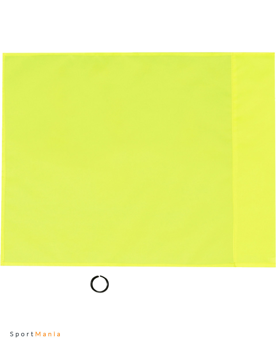 962830 Флажок Macron Corner Set Flag+Clips желтый