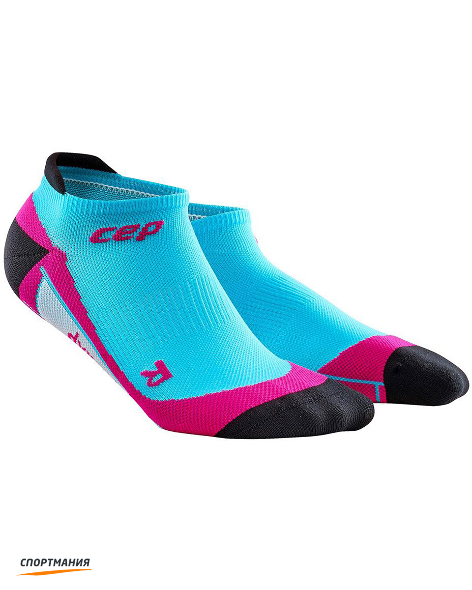 C00W-G4 Женские низкие носки CEP C00W светло-зеленый, розовый