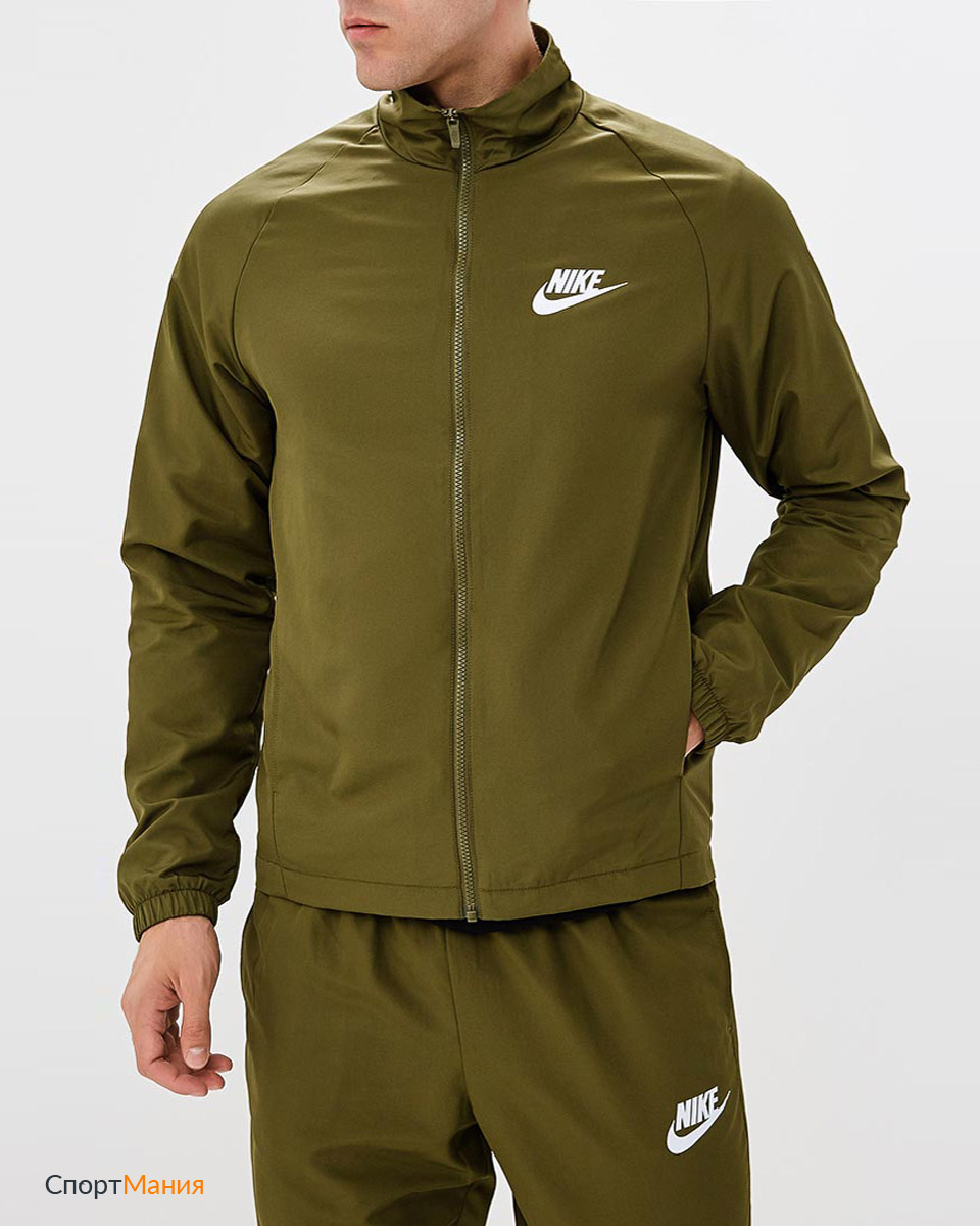 861778-395 Спортивный костюм Nike Nsw Track Suit зеленый мужчины цвет зеленый