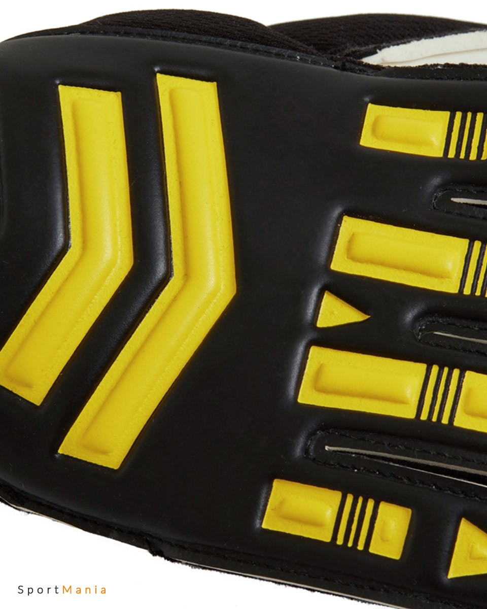 5026073 Вратарские перчатки Macron Falcon XF черный, желтый
