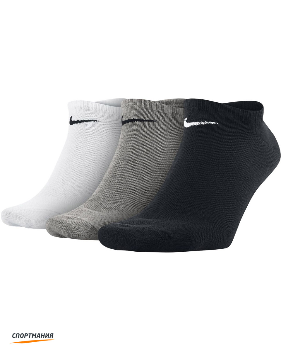 SX2554-901 Носки спортивные Nike Value черный, серый, белый