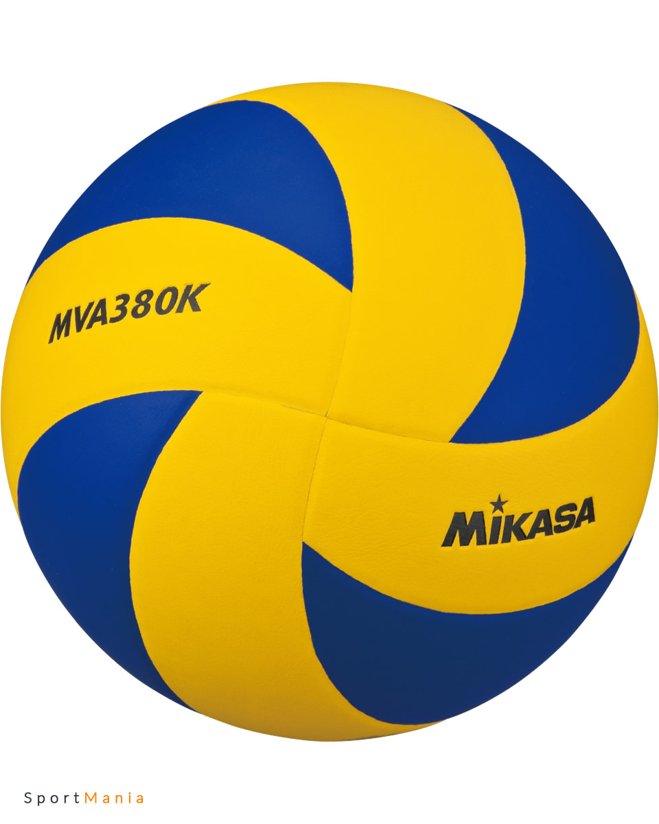 MVA380K Волейбольный мяч Mikasa MVA380K желтый, синий