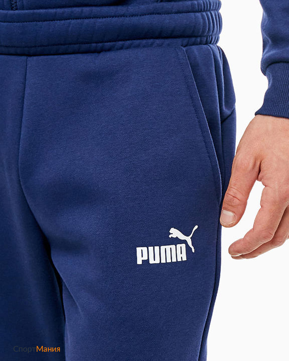 85175306 Брюки тренировочные Puma ESS Logo темно-синий мужчины цветтемно-синий
