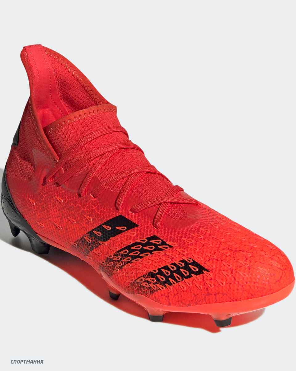 FY6279 Бутсы Adidas Predator Freak .3 FG красный, черный мужчины цвет  красный, черный
