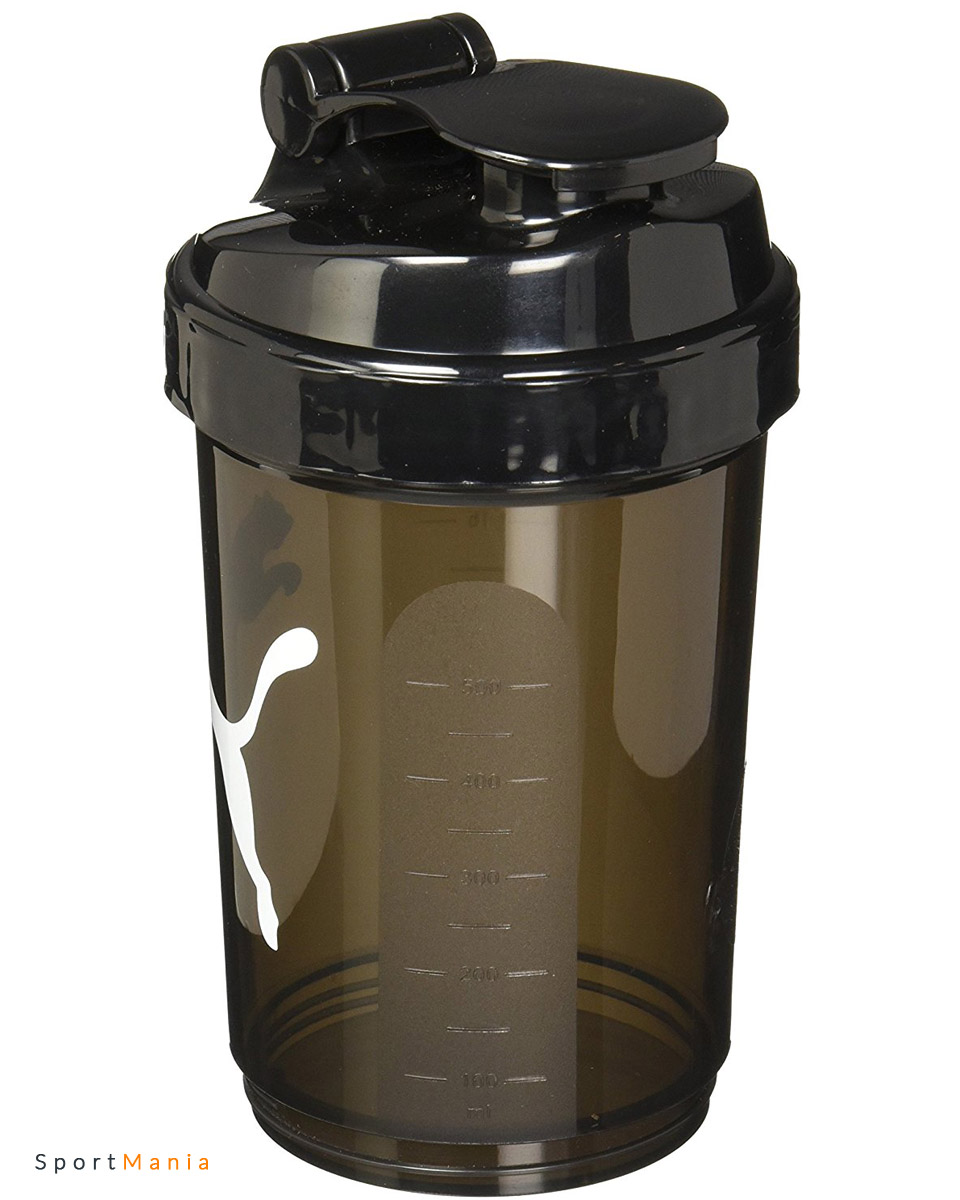 05284001 Бутылка Puma Shaker Water Bottle коричневый, белый