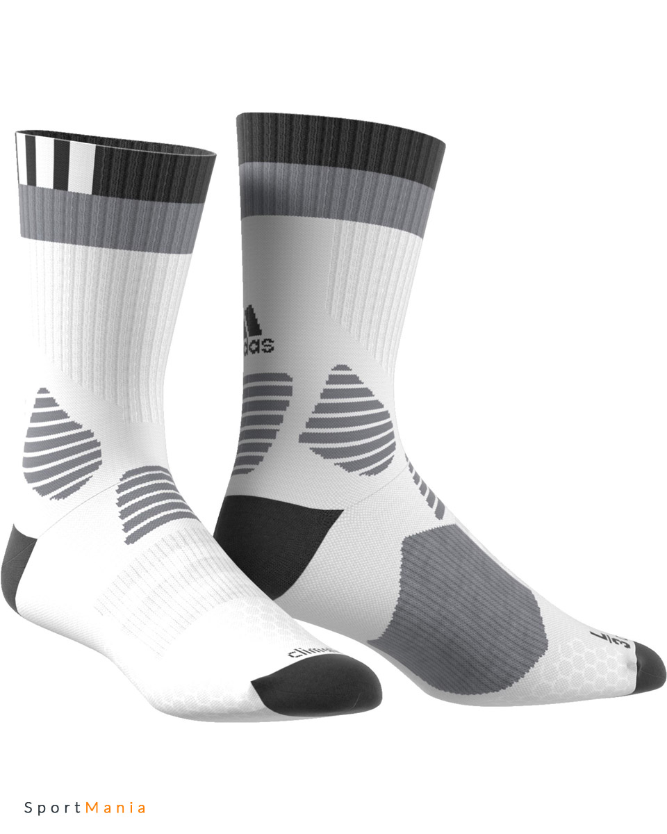 AI8813 Носки тренировочные Adidas Comfort белый, серый, черный