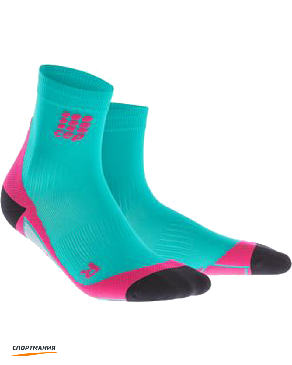 C10W-L4 Женские средние носки CEP C10W голубой, розовый